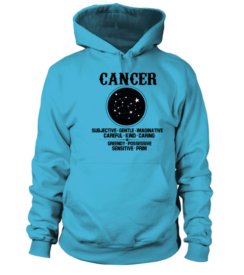 Cancer Zodiac Sign Women's Hoodie