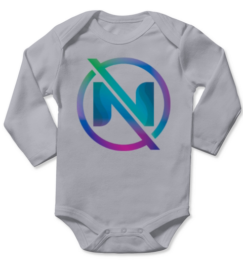 N is name Long Sleeve Baby One-Piece