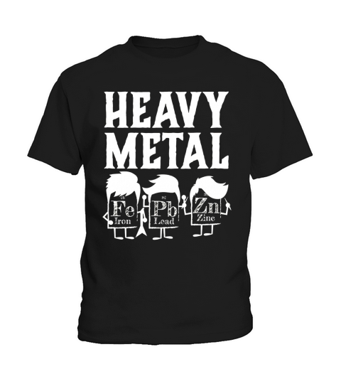 Heavy Metals Periodic Table Science Kids T-Shirt