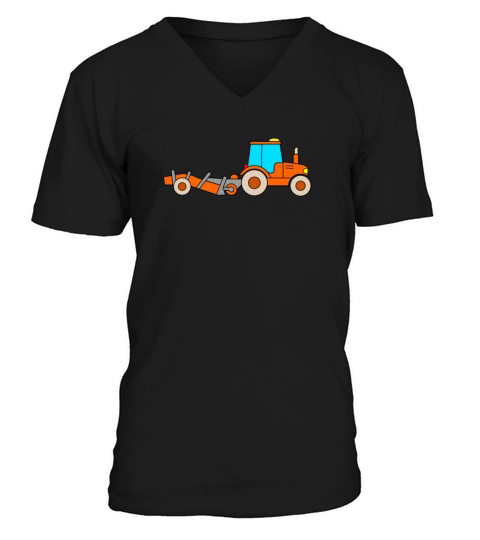 Potato Harvester Men's V-Neck T-shirt