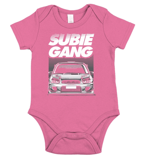 Subie Gang Short Sleeve Baby One-Piece