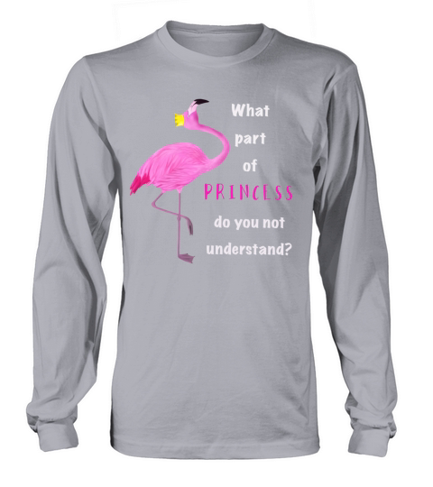 Flamingo Princess understand Men's Long Sleeve