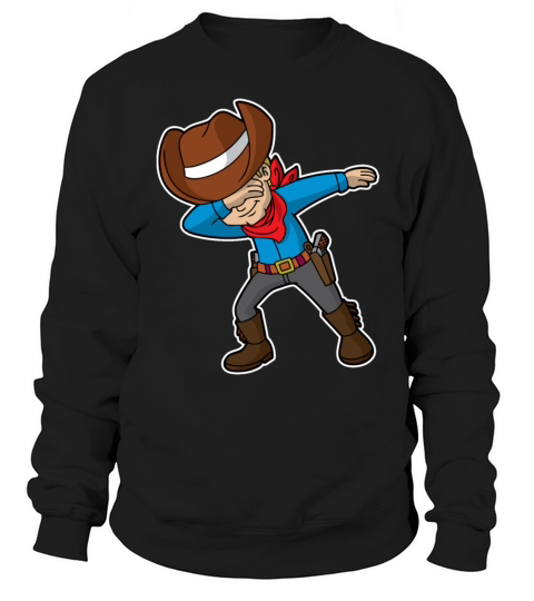 Dabbing Cowboy Country Dab Line Dance Women's Sweatshirt