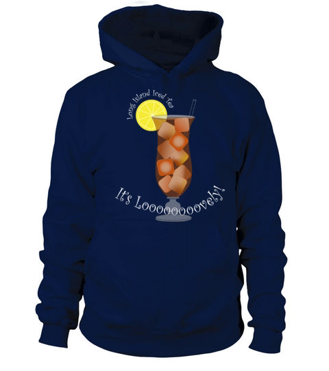 Looovely Long Iced Tea White Women's Hoodie