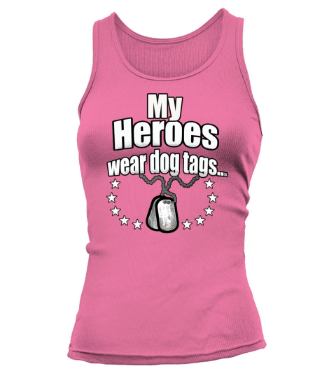 Heroes wear dog tags Women's Tank Top