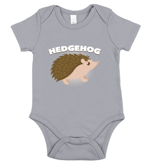 Hedgehog Short Sleeve Baby One-Piece