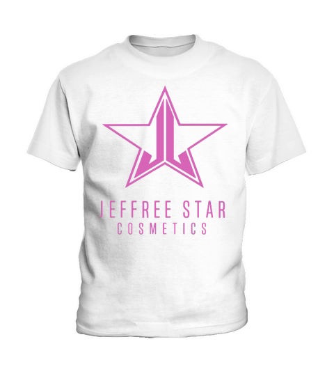 Jeffree Star Cosmetics - Pink on Black Kids T-Shirt
