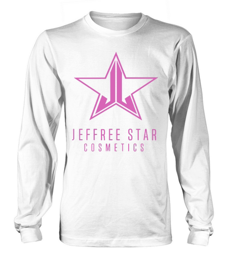 Jeffree Star Cosmetics - Pink on Black Long sleeved Unisex