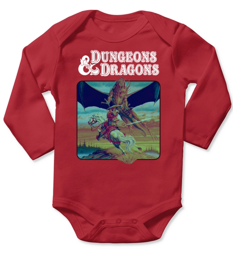 dungeons and dragons 2 Long Sleeve Baby One-Piece