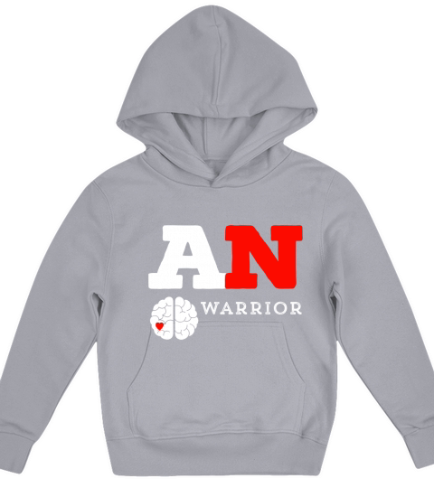 AN Warrior Brain Tumor Awareness Acoustic Neuroma Kids Hoodie