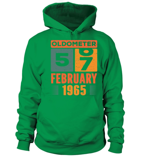 Oldometer 56-57 Shirt 57th Birthday Funny Gift Women's Hoodie