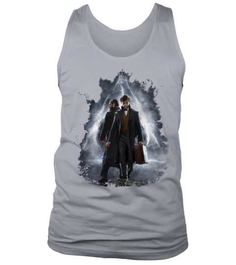Fantastic Beasts Newt Scamander and Dumbledore Men's Tank Top