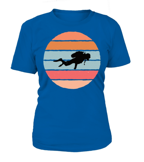 Divers Vintage, diving sea ocean boat diver Women's T-Shirt