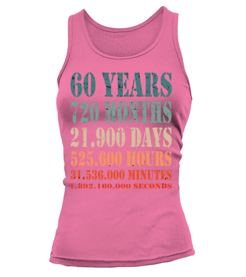 Birthday 60 years vintage 1961 Tank top Woman