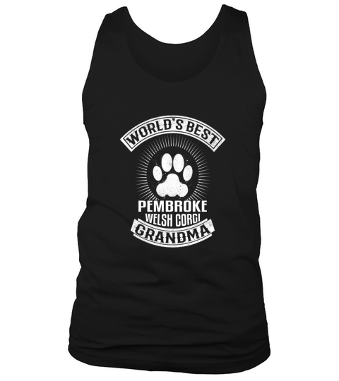 Best Pembroke Welsh Corgi Grandma TShirt Tank Top Unisex