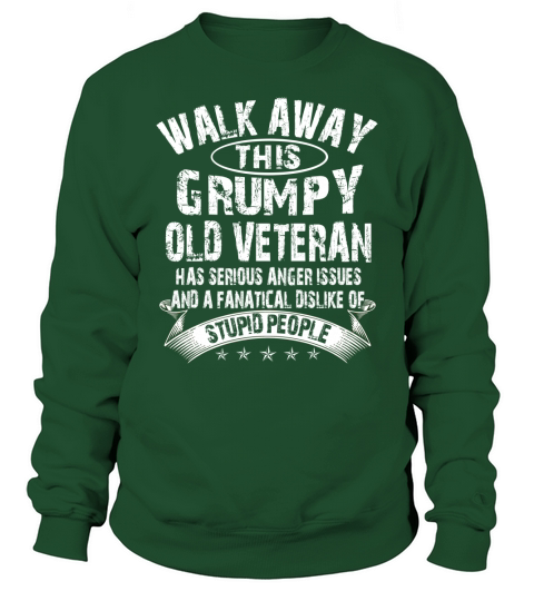 Grumpy old veteran Sweatshirt Unisex