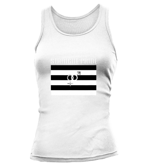 Straight Pride Flag For A Proud Heterosexual Person Tank top Woman