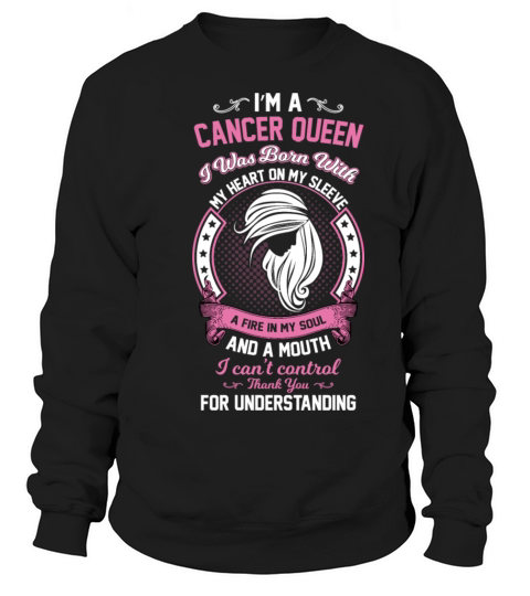 Cancer Zodiac T shirt Cancer Horoscope Women's Sweatshirt