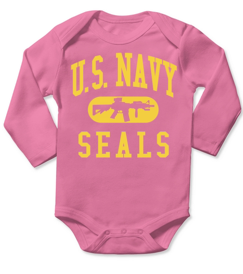 US Navy SEALS Long Sleeve Baby One-Piece