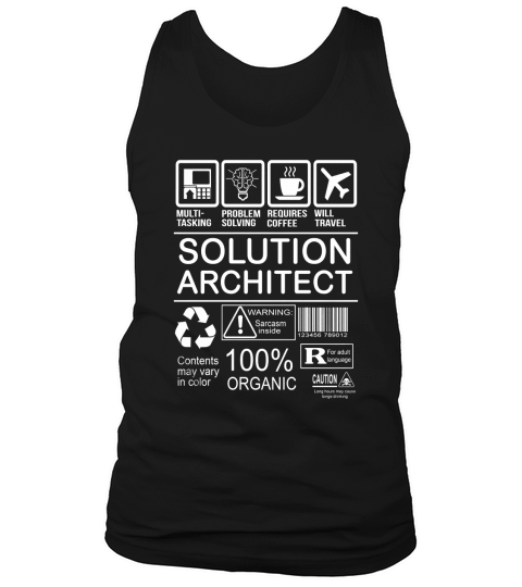 SOLUTION ARCHITECT FMultiold Job Tank Top Unisex