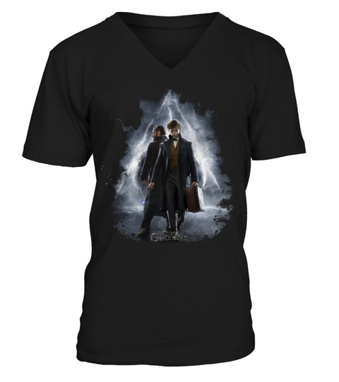 Fantastic Beasts Newt Scamander and Dumbledore Men's V-Neck T-shirt
