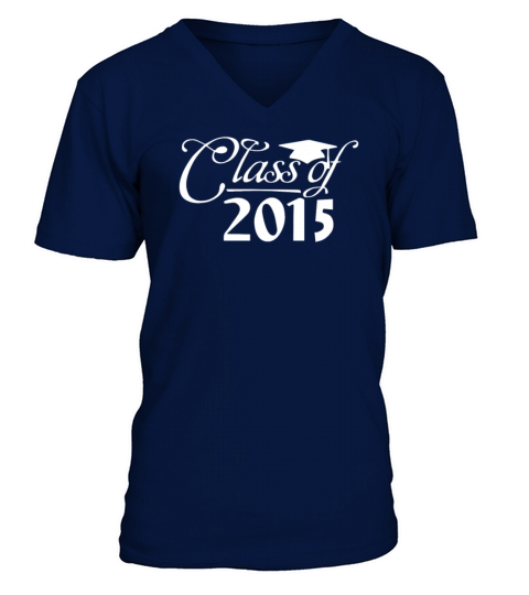 Class of 2015 Men's V-Neck T-shirt
