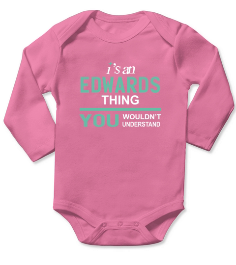 Edwards Thing  Tee For Edwards Long Sleeve Baby One-Piece