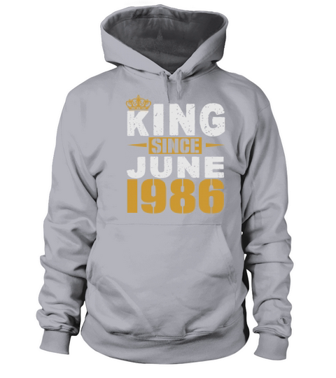 King Since June 1986 Women's Hoodie