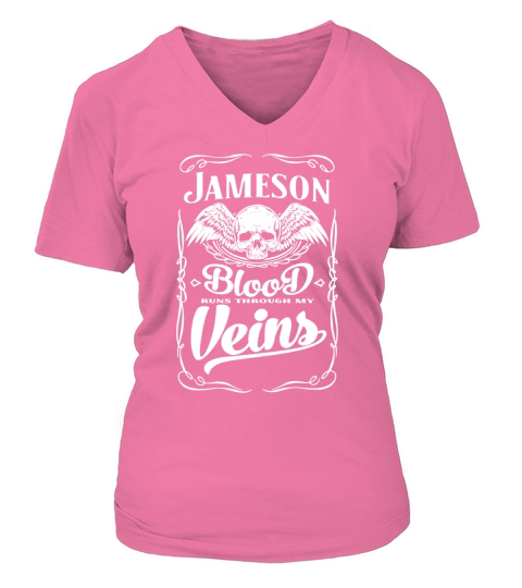 Team Jameson - Life Member Tshirt V-neck T-Shirt Woman