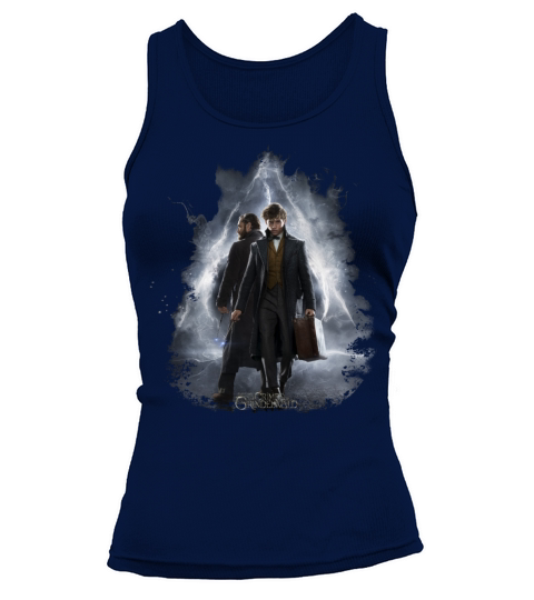 Fantastic Beasts Newt Scamander and Dumbledore Women's Tank Top