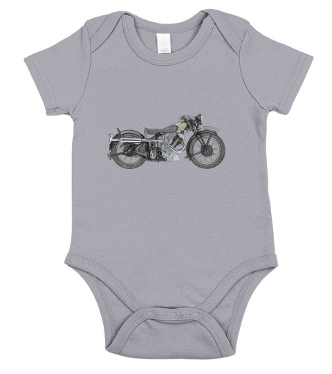 1935 Panther Motorcycle Short Sleeve Baby One-Piece