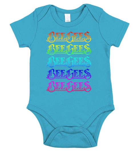 Bee Gees Disco T-shirt Short Sleeve Baby One-Piece