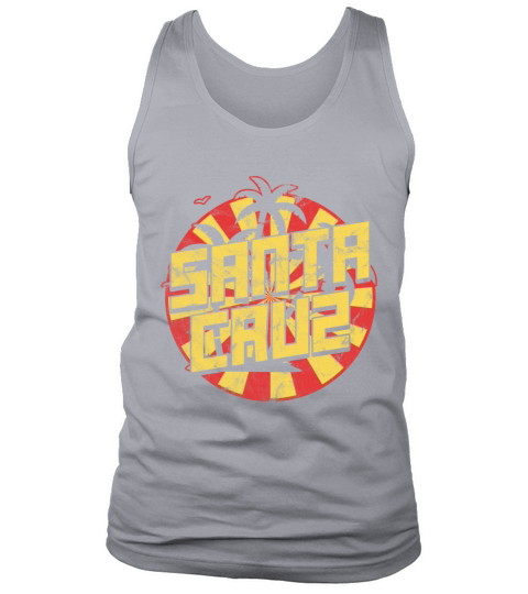 Retro Santa Cruz Hippie Van Men's Tank Top