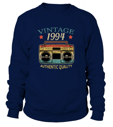 Vintage 1994 Radio Authentic Quality B-Day Gift Men's Sweatshirt