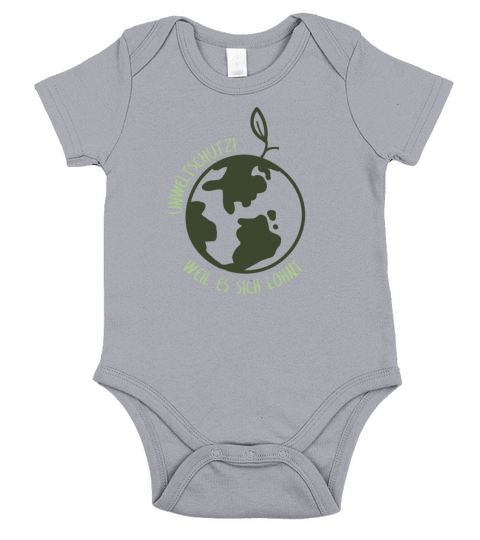 tree conservationEnvironmental Protection Recyclin Short Sleeve Baby One-Piece