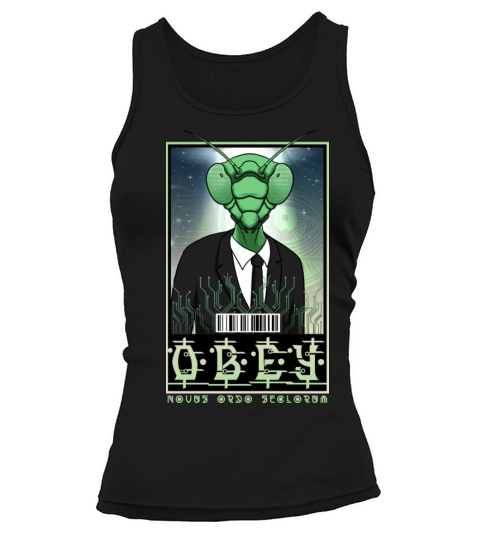 Obey - Novus Ordo Seclorum - Mantis Alien Tank top Woman