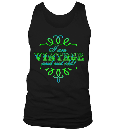 Vintage Cyan - Green Men's Tank Top