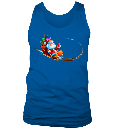Santa Claus New Year Christmas Xmas 11 Men's Tank Top