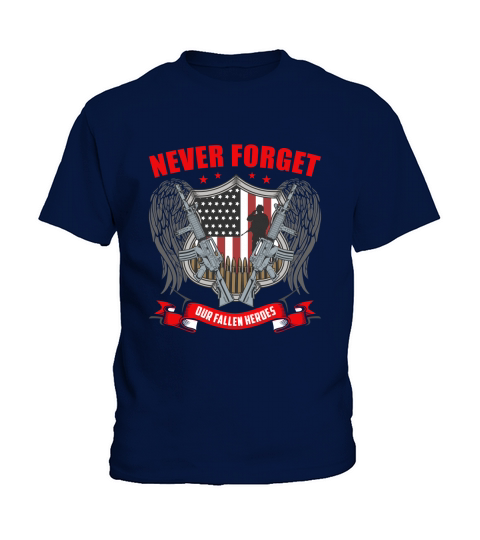 Never Forget Our Veteran Kids T-Shirt