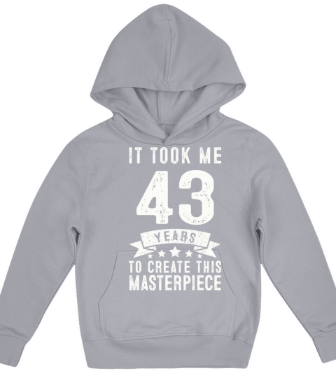Funny 43 Years Old 1978 T Shirt 43th Birthday Gift Kids Hoodie
