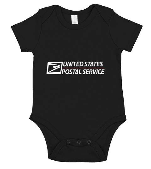 United States Postal Services  Men Short Sleeve Baby One-Piece