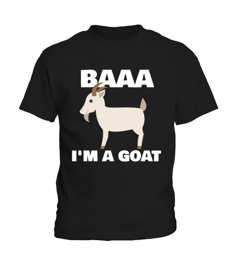 Nice Baa I’m A Goat Costume Animal Kids T-Shirt