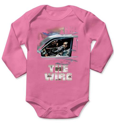 THE WIRE T_SHIRT Long Sleeve Baby One-Piece