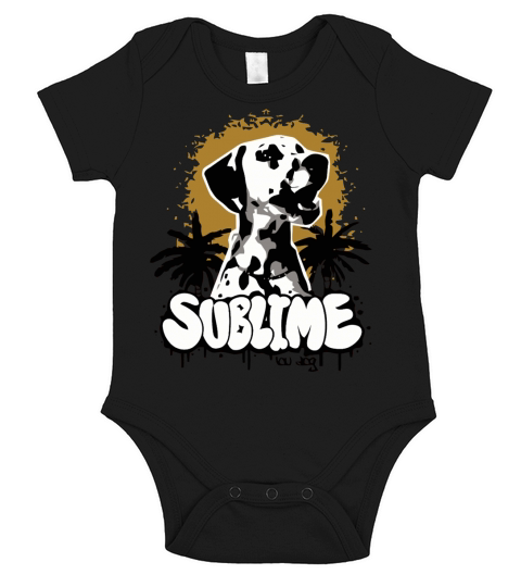 Sublime Lou Dog Short Sleeve Baby One-Piece