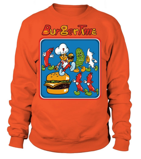 Burger Time Women's Sweatshirt
