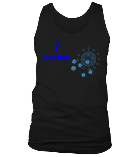 CORONA VIRUS Survived T-shirt Men's Tank Top