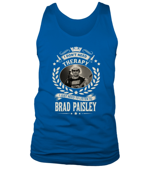 Brad Paisley Tank Top Unisex