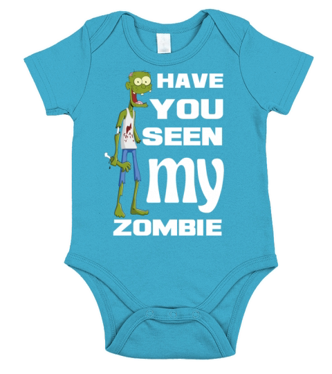 Have You Seen My Zombie Short Sleeve Baby One-Piece