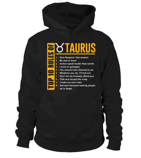 Top 10 Rules Of Taurus Zodiac Hoodie Unisex