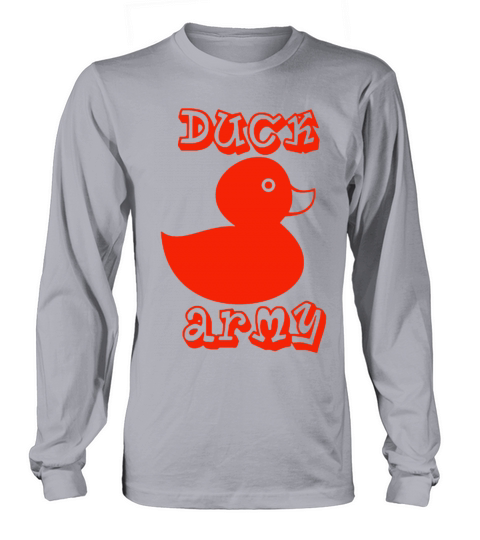 Duck Army - Red Men's Long Sleeve